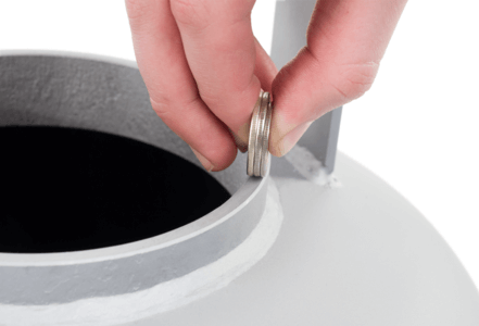 Толщина горловины автоклава - 5 мм Горловина автоклава - 5 мм