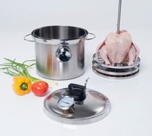 Перед копчением курицу нужно замариновать Коптильня 10 л и курица